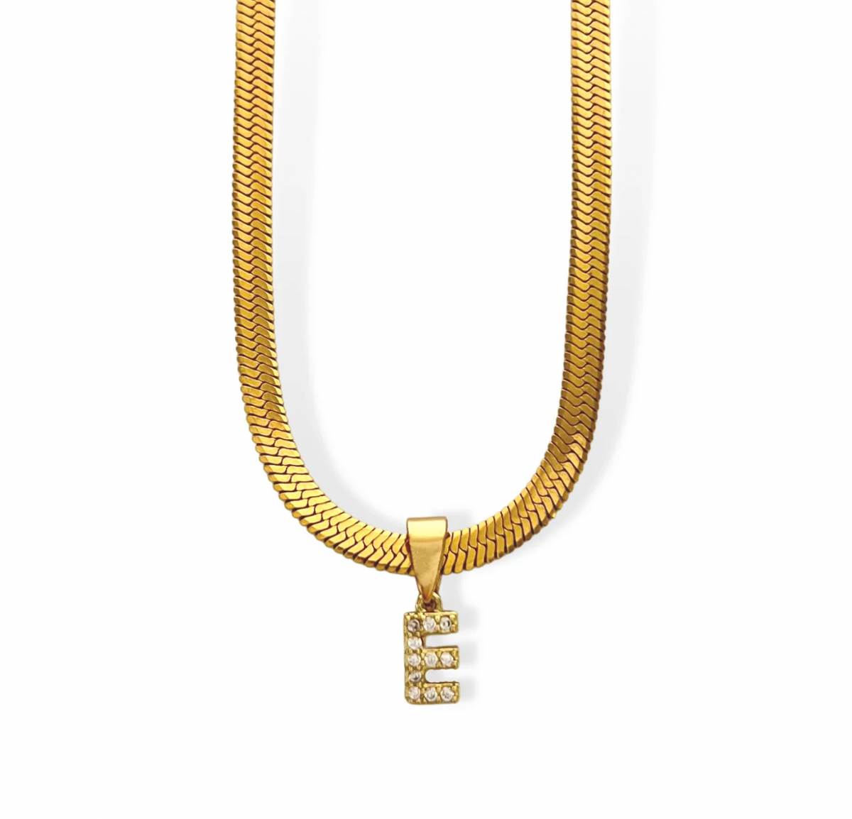 CZ LETTER NECKLACE Bely Jewelry cz-letter-necklace-bely-jewelry