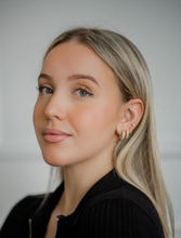 Load image into Gallery viewer, BELLE PAVÉ HOOPS