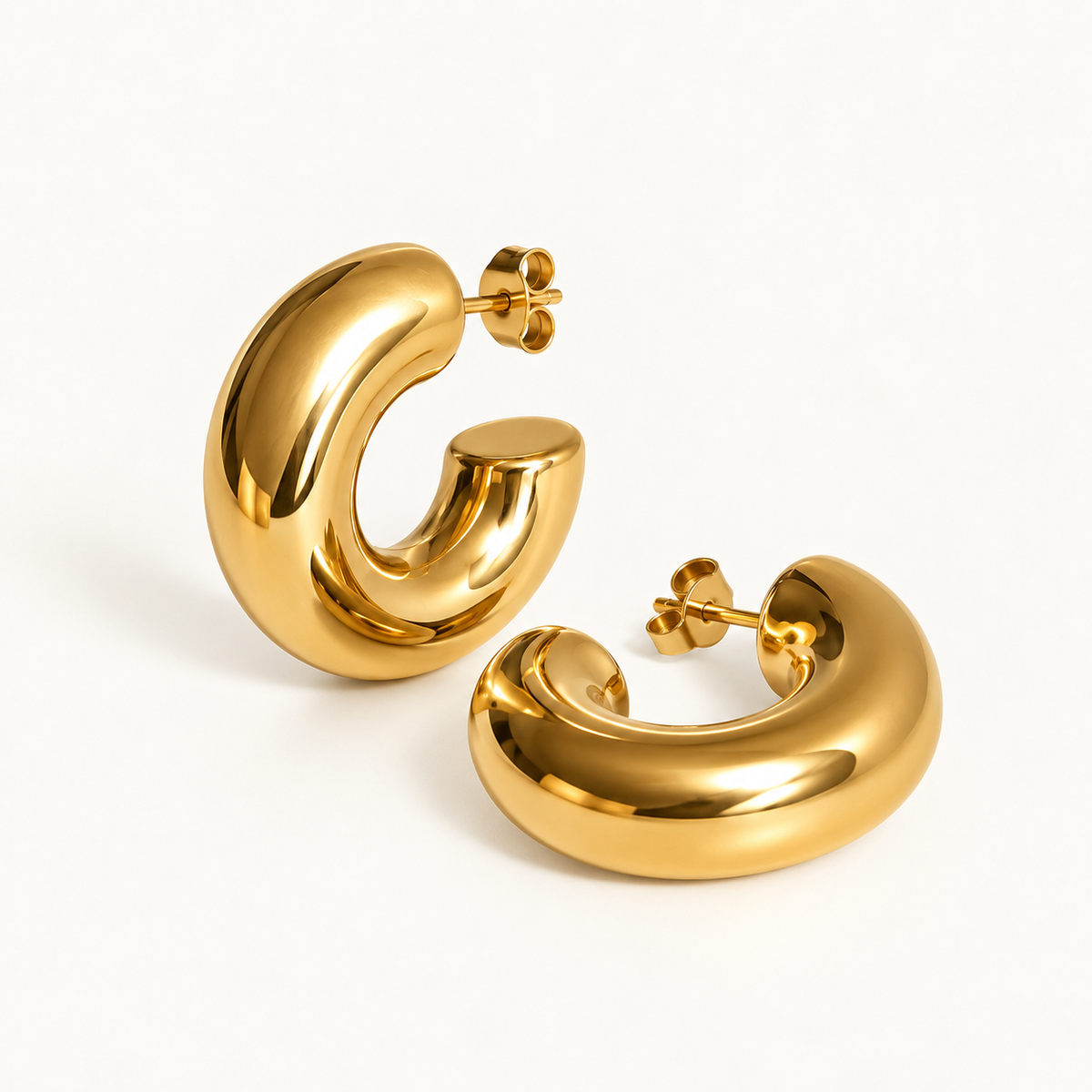 DJEINA STUD HOOPS