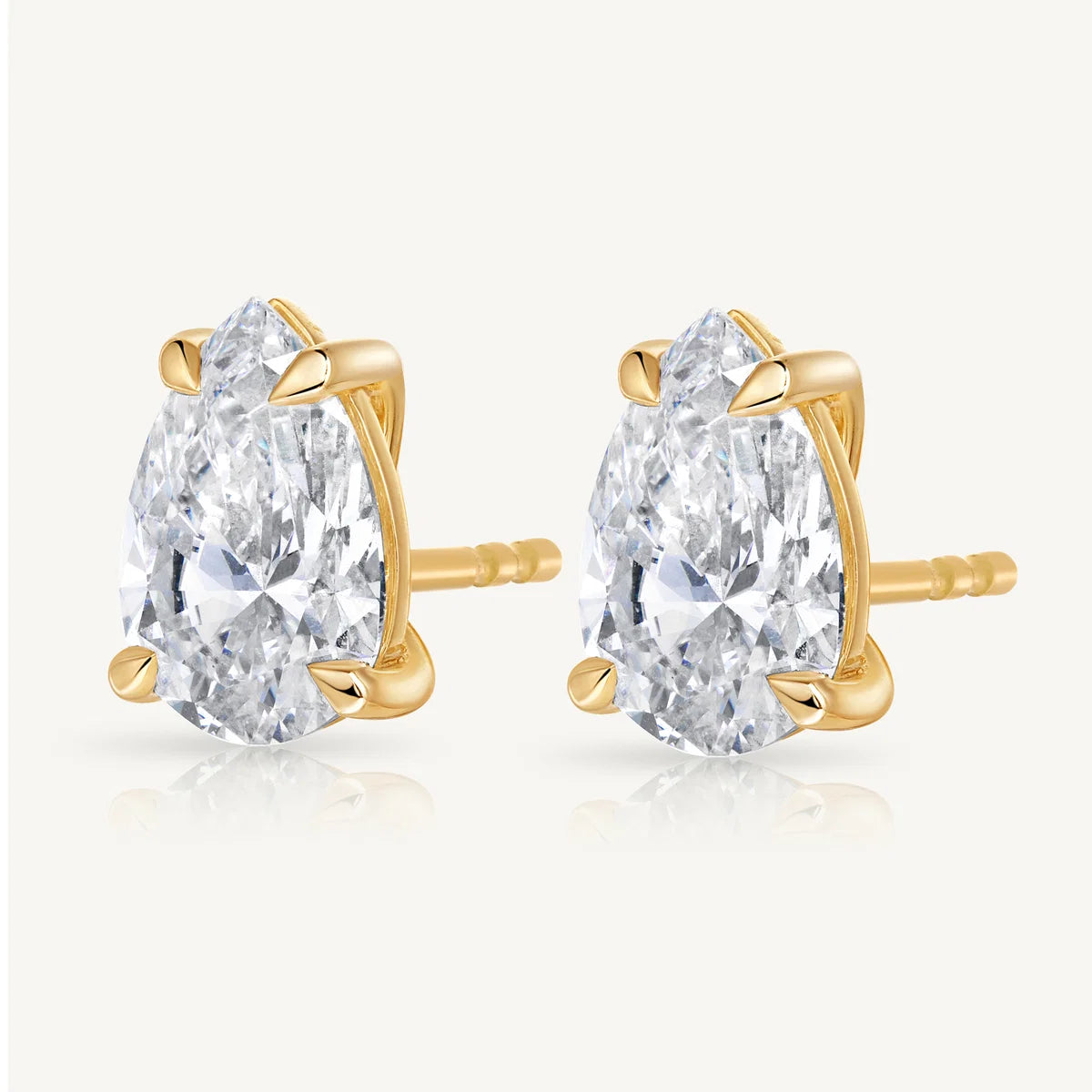 3CT PEARRINGS STUDS