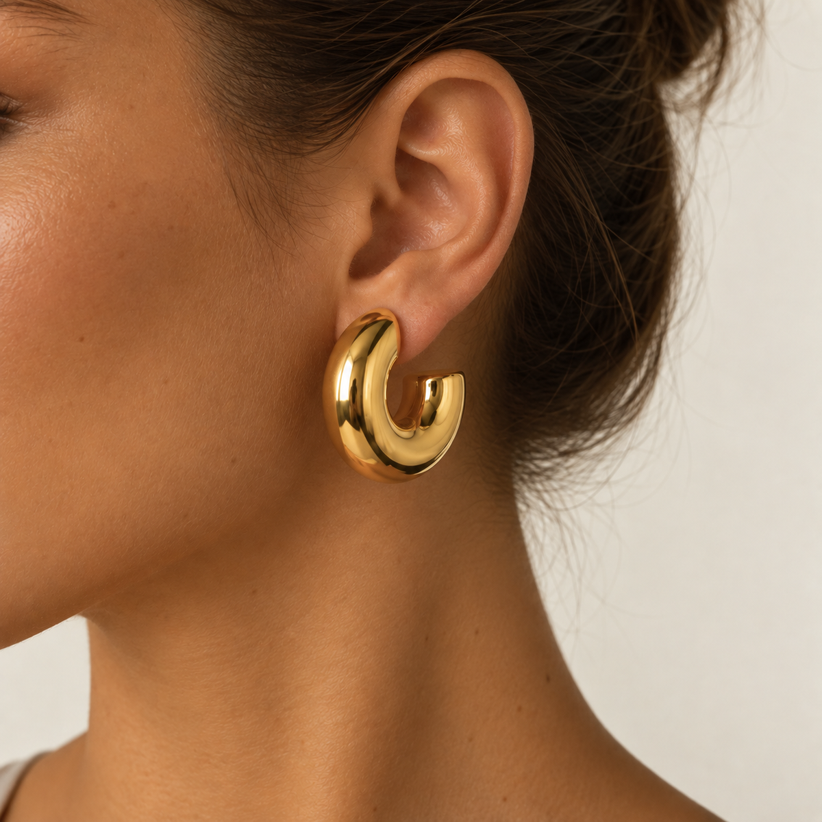 DJEINA STUD HOOPS
