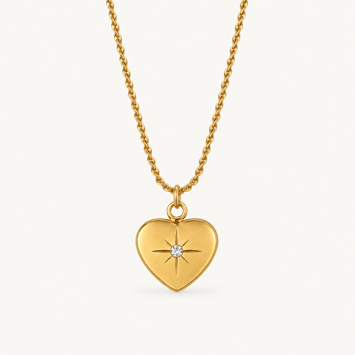 HEART OF GOLD NECKLACE