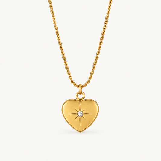 HEART OF GOLD NECKLACE