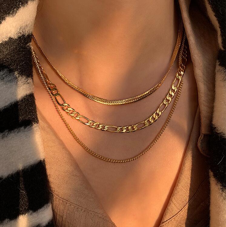 SAFIA HERRINGBONE CHAIN