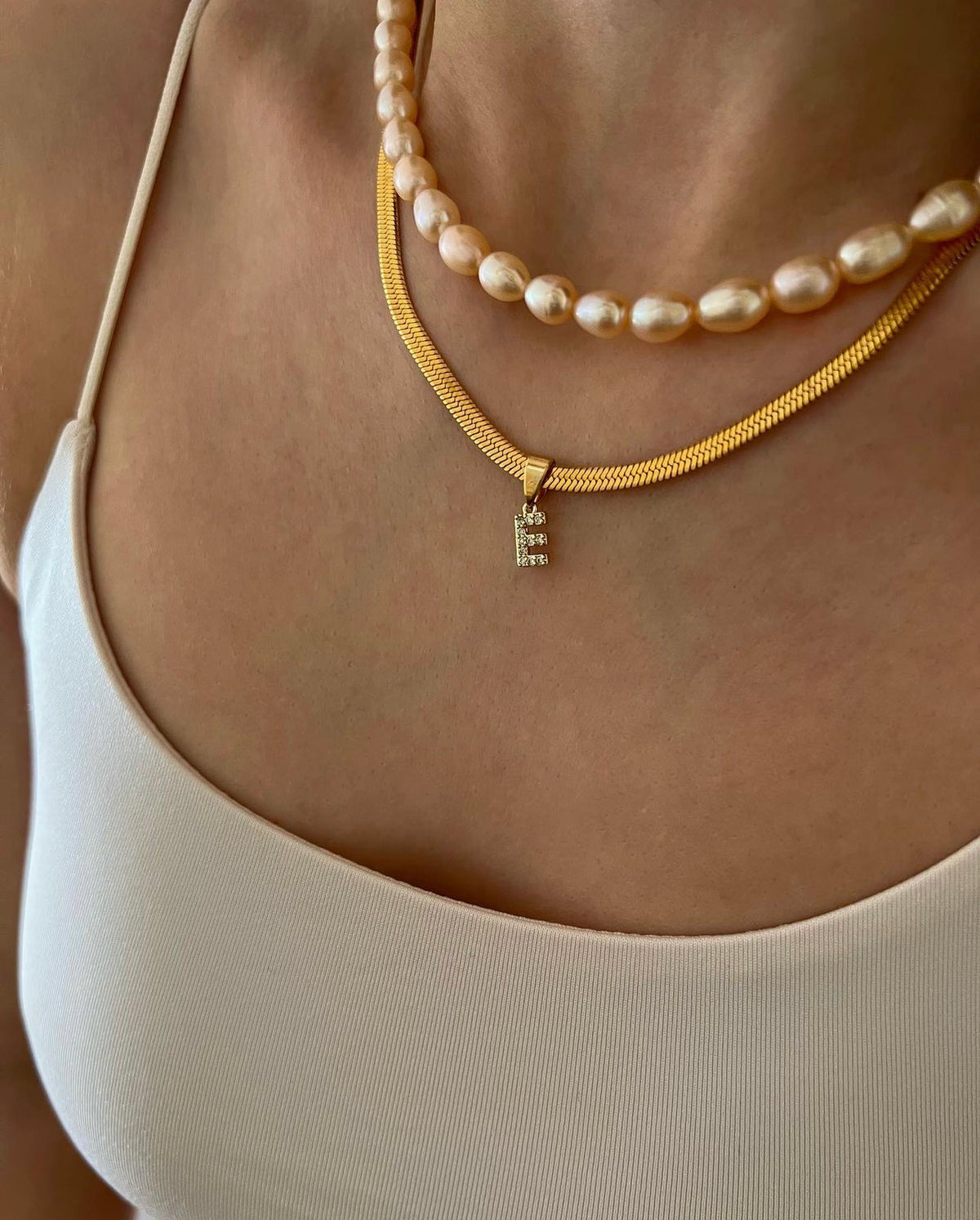 COLLIER LETTRE CZ