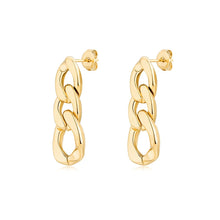 Load image into Gallery viewer, JAZIA CHAIN LINK EARRINGS
